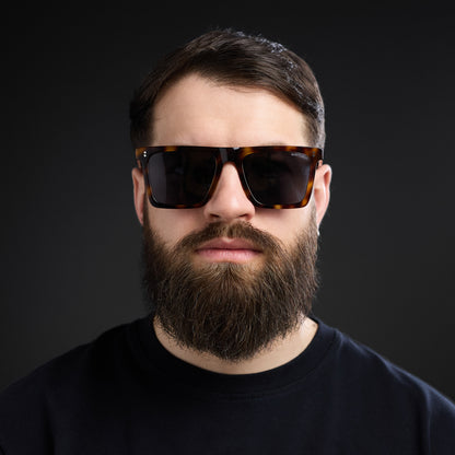 PHANTOM - Tortoise Print (Grey lens)